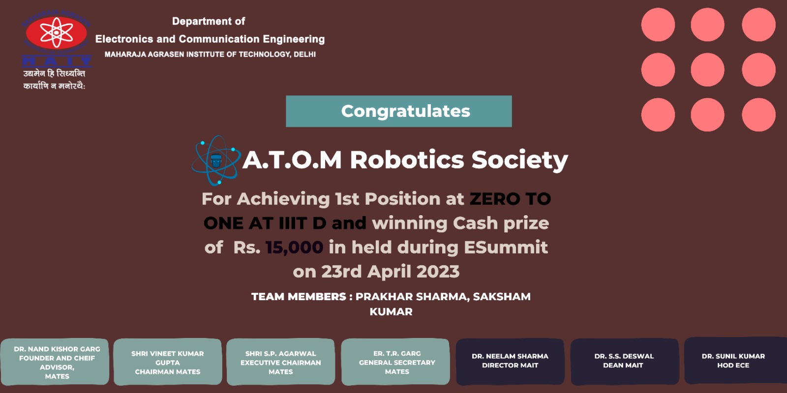 Congratulations!!