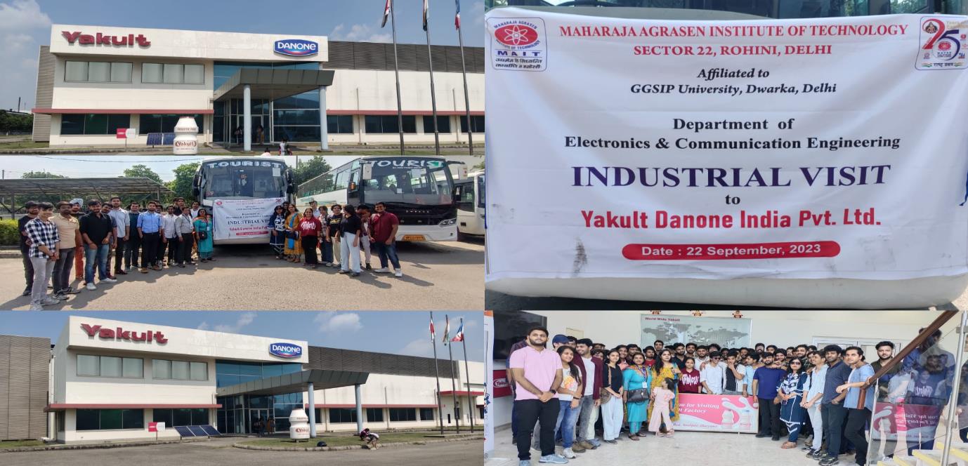 Industrial Visit to Yakult!